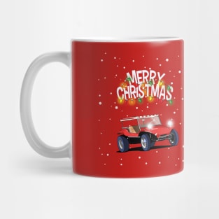 Baja Beach Buggy Christmas Jumper design. Mug